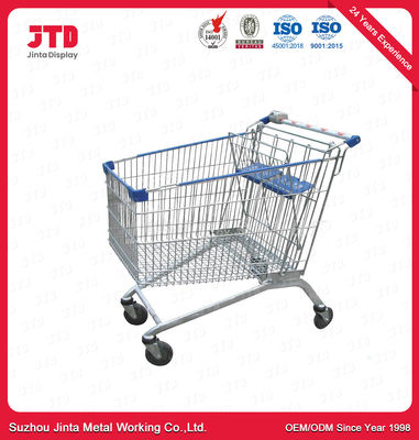 210 리터 강철 쇼핑 트롤리 OEM 식료품 카트