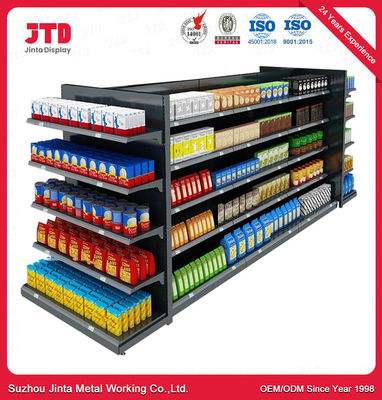 주문 곤돌라 슈퍼마켓 보류를 보류하는 파우더 코팅된 식료품점 판매점 디스플레이 online manufacture