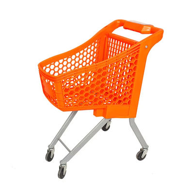 주문 4륜 플라스틱 쇼핑 카트 간편 이동 슈퍼마켓 어린이 쇼핑 카트 online manufacture