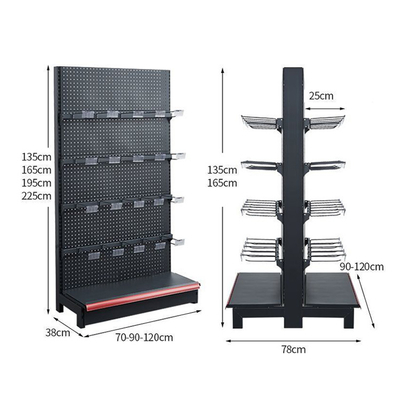 주문 슈퍼마켓 디스플레이 선반 60-80kg 용량 online manufacture