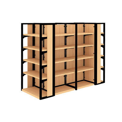 주문 금속 슈퍼마켓 선반 경량 디스플레이 랙 30-100KG 용량 online manufacture