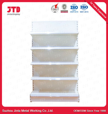 주문 5 계층 화이트 곤돌라 선반 L 포스트 80kgs 1500mm 높이 online manufacture