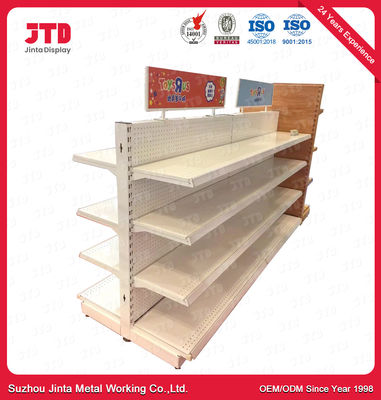 주문 0.45m 곤돌라 식료품점 선반 0.9m 삼면 선반 online manufacture