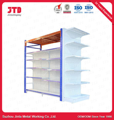 주문 2.5m 헤비 듀티 금속 선반 유닛 ISO 6 계층 스토리지 랙 online manufacture