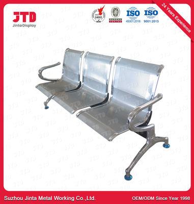 주문 세륨 스테인리스 공항 의자 4 바퀴 SS 의자 3 Seater online manufacture