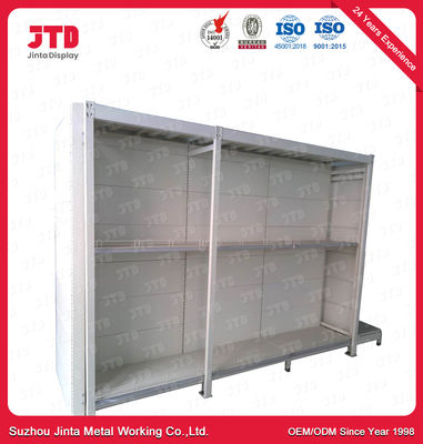 주문 1.8m 헤비 듀티 창고 선반 BV 화이트 3 계층 선반 online manufacture