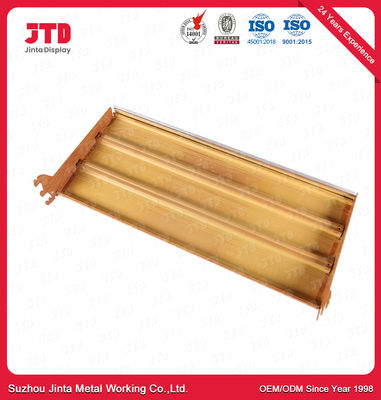 주문 400 밀리미터 폭 한 개의 슈퍼마켓 선반 4 층 백색 online manufacture