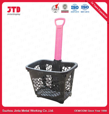 주문 밝혀지는 45L HDPP 플라스틱 손수레 바구니 35kgs 로딩 online manufacture