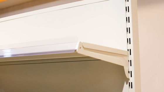 1800mm 두 배 편들어진 곤돌라 슈퍼마켓 선반설치 OEM 검정 금속 저장 선반