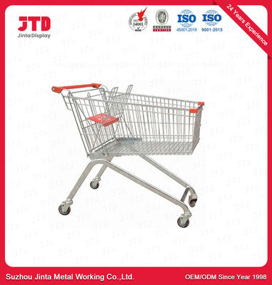 210 리터 강철 쇼핑 트롤리 OEM 식료품 카트