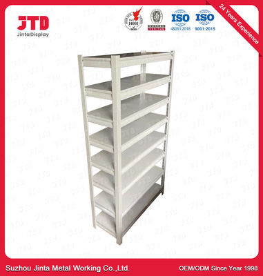 층 백색 색깔 당 6FT Boltless 선반 ISO9001 180kg